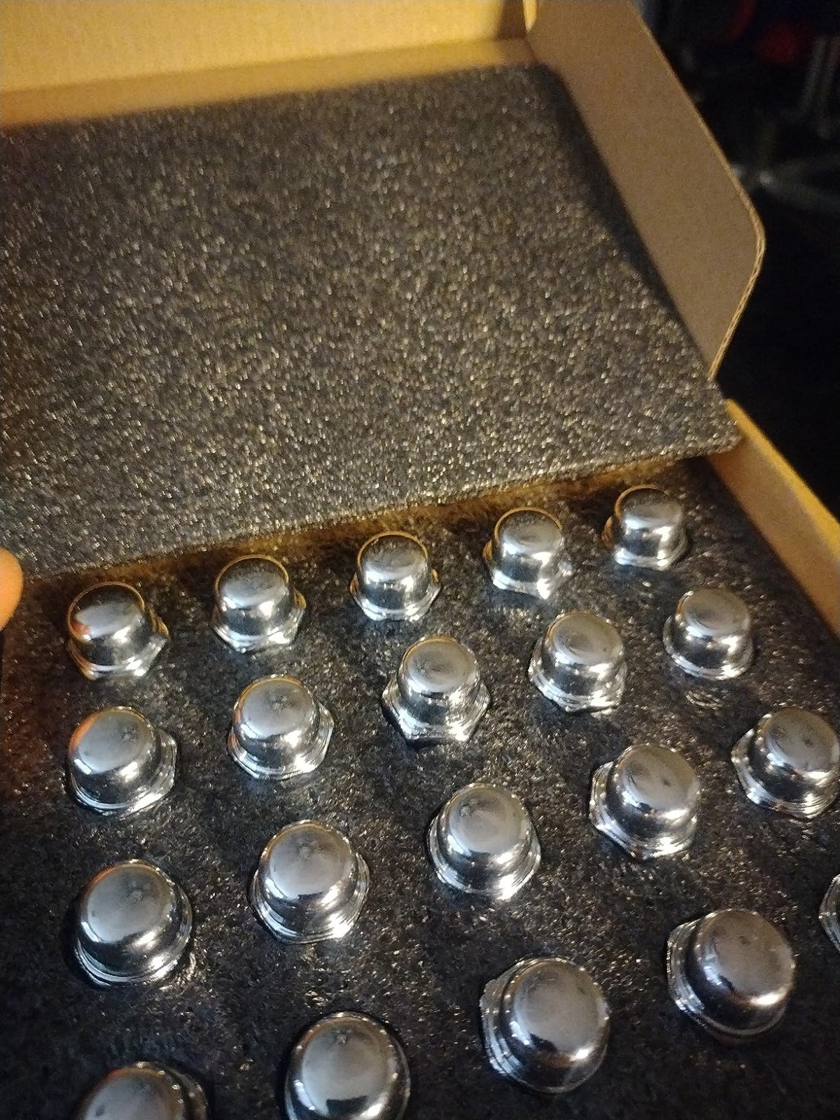 Tuercas Para Llantas Tamaño De Rosca 3/4 " 20 Paquete M12x1.50 Acero Carbono NEW