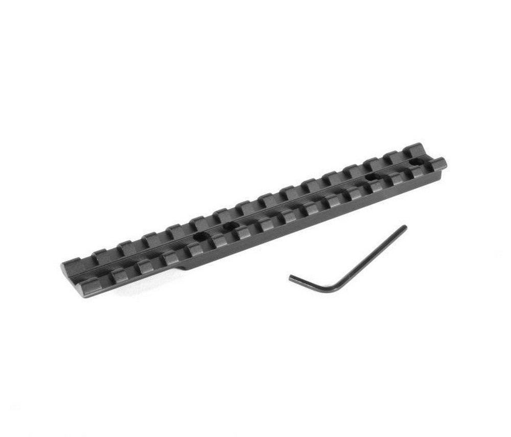 EGW Picatinny Rail 20 MOA F/ Ruger 10/22 Ambidextrous Matte Black Anodized 46102