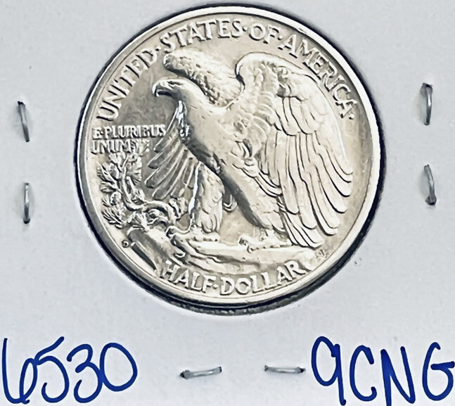 ⭐️1941 D LIBERTY WALKING SILVER HALF DOLLAR⭐️HIGH GRADE⭐️