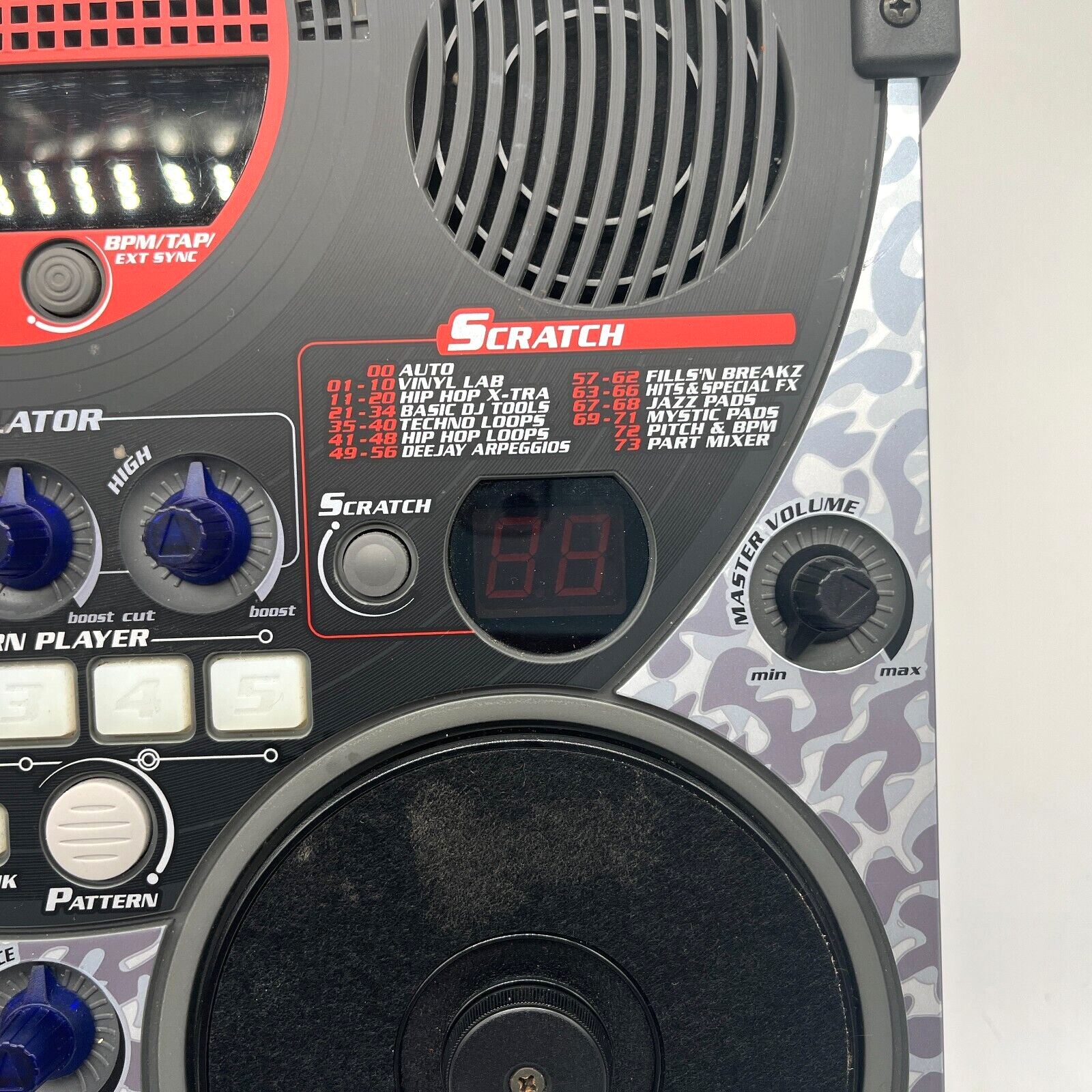 YAMAHA DJX-IIB DJ Mixer Rhythm Machine Sequencer Effector DJXIIB w/ Adapter