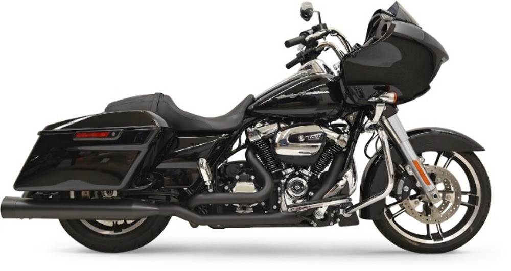 BASSANI XHAUST 11525A Down Under Headpipes - Black