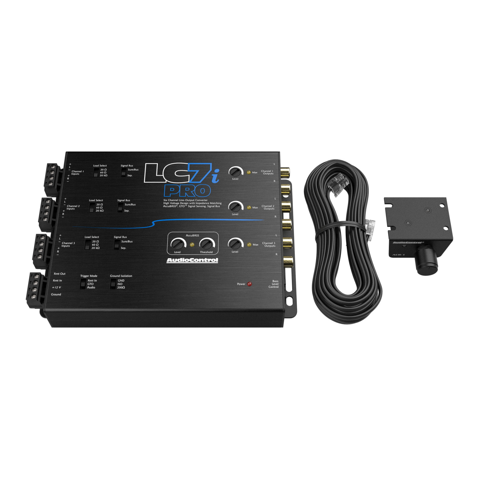 AudioControl LC7i PRO+LPHGM71 Amplifier Integration Solution for Chevrolet & GMC