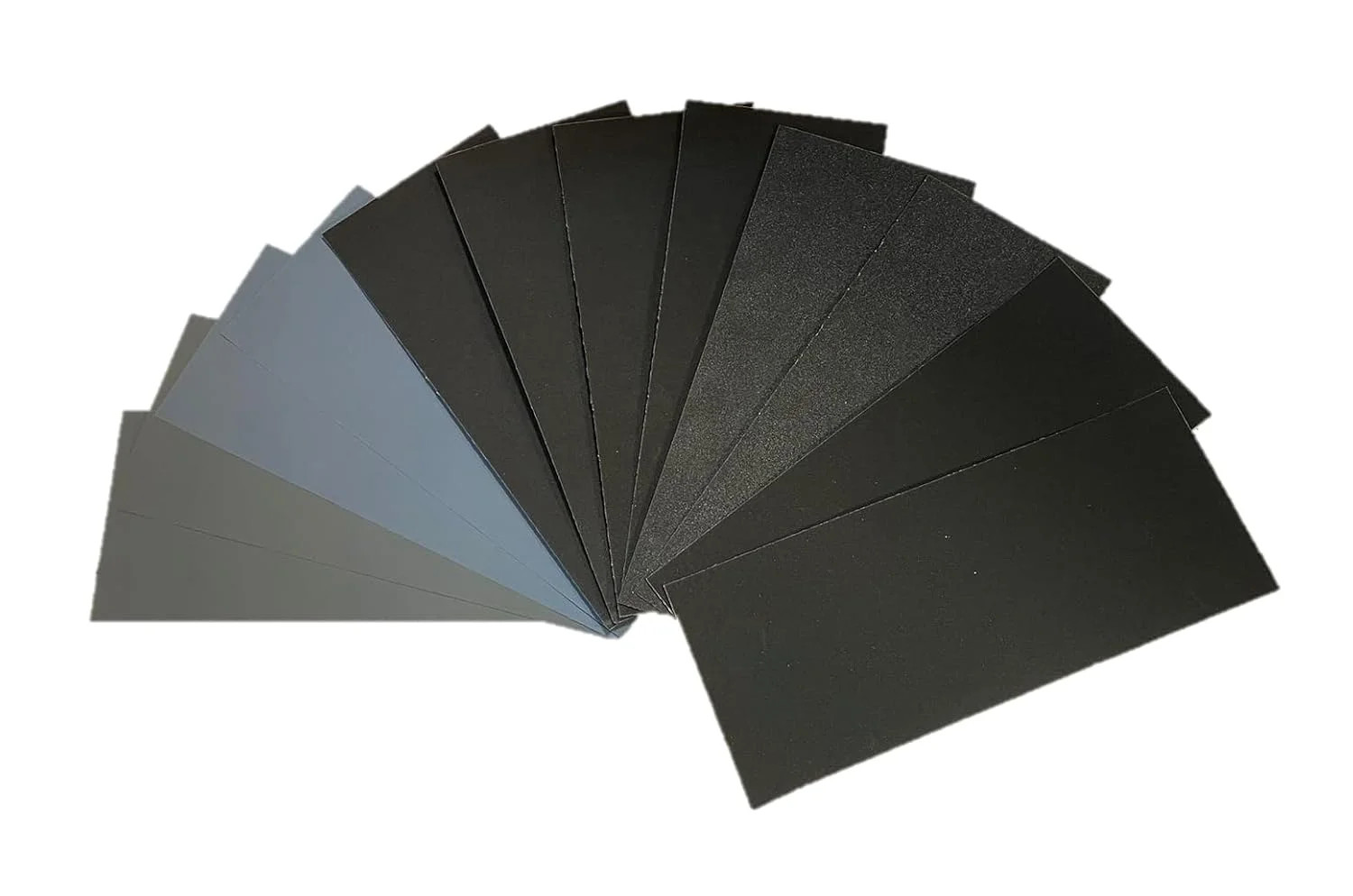 12pcs Sandpaper 800 to 5000 Grits, Wet and Dry Sandpaper 9x3.6 Inch for Cars Pol