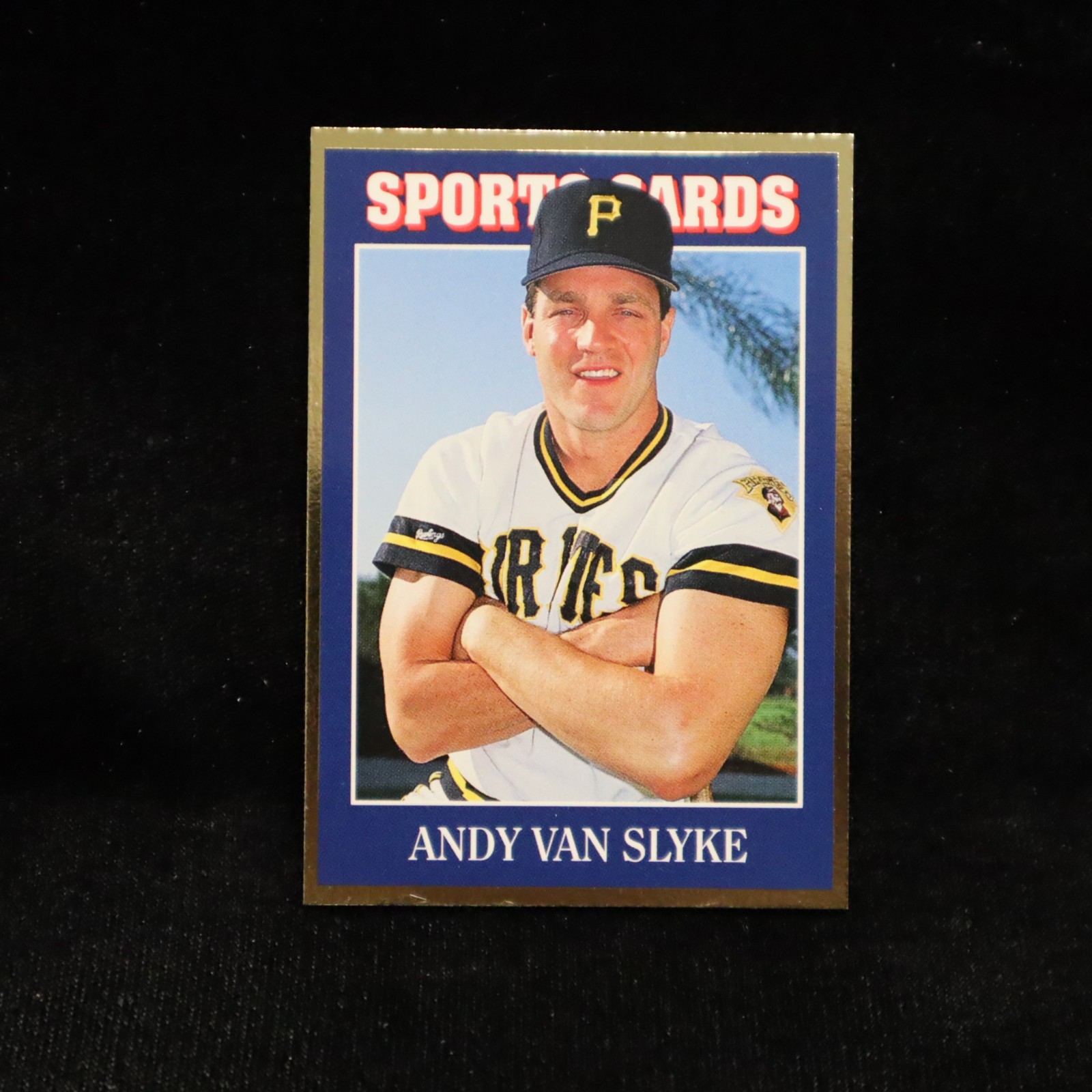 1992 Andy Van Slyke Pittsburgh Pirates "GOLD" Allan Kaye's Sports Card News #32
