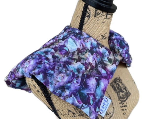 10 Chamber Herbal Pack Shoulder, Neck, Hot Cold Heat Wrap Amethyst