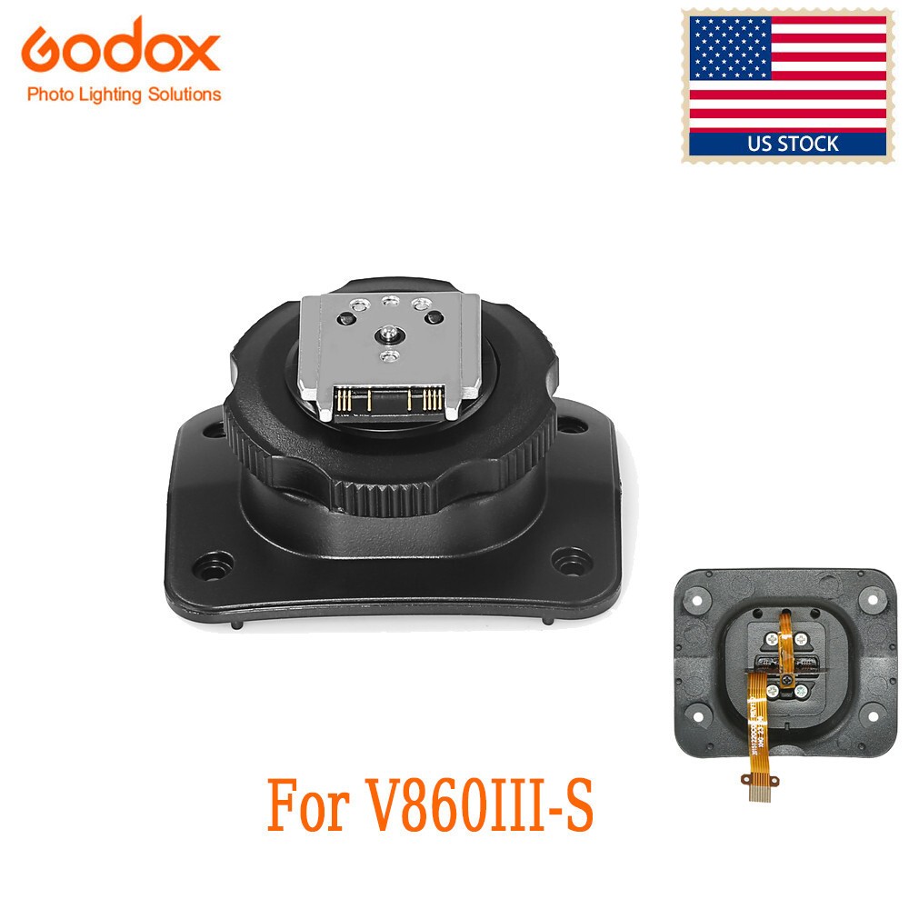 US Godox Flash Hot Shoe Mounting Foot Replacment Part For V860III-S Speedlite