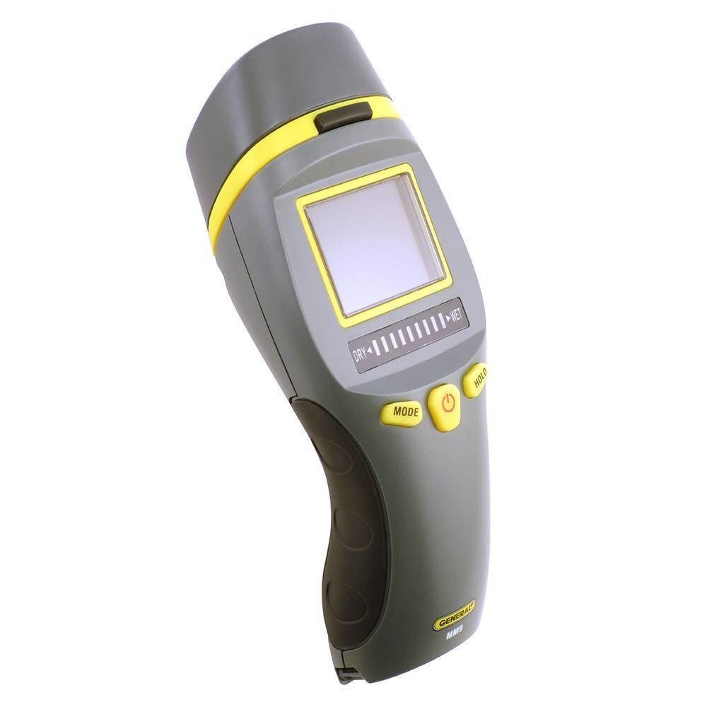 General Tools Combo Pin& Pinless Moisture Meter f/ Water Damage& Mold Prevention