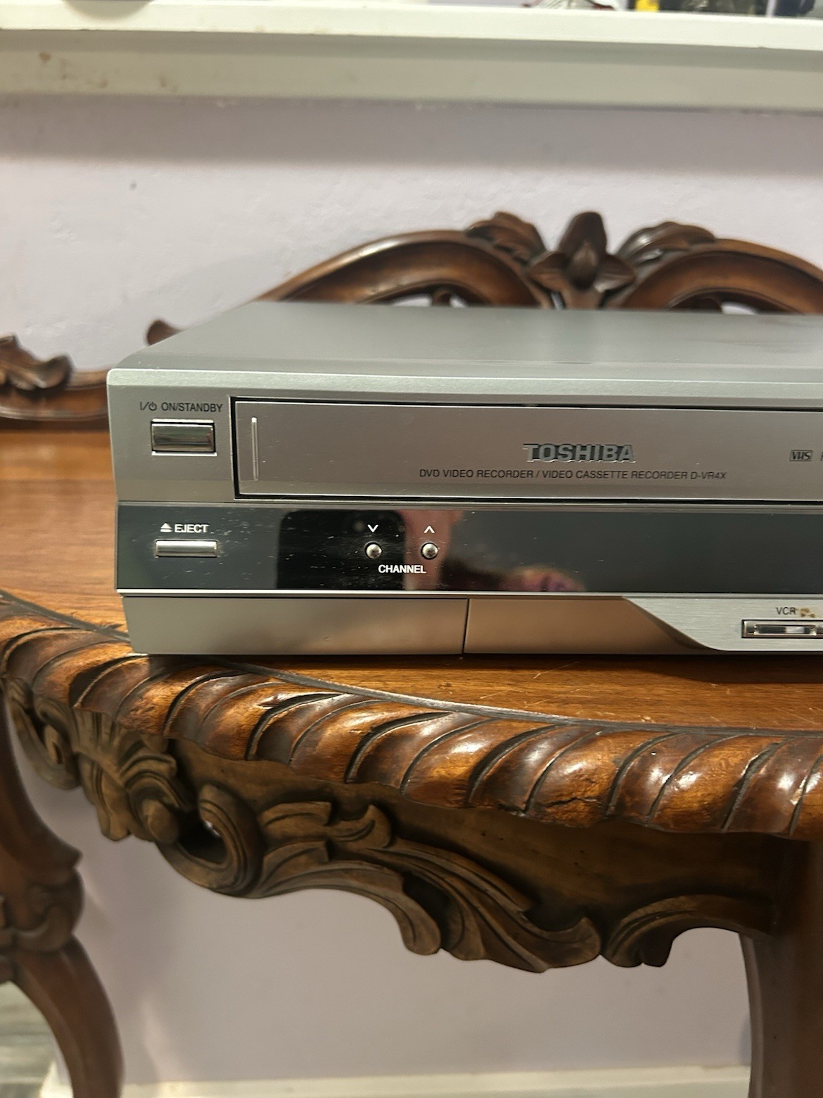 Toshiba D-VR4XSU DVD VHS Combo Player DVD Recorder Untested