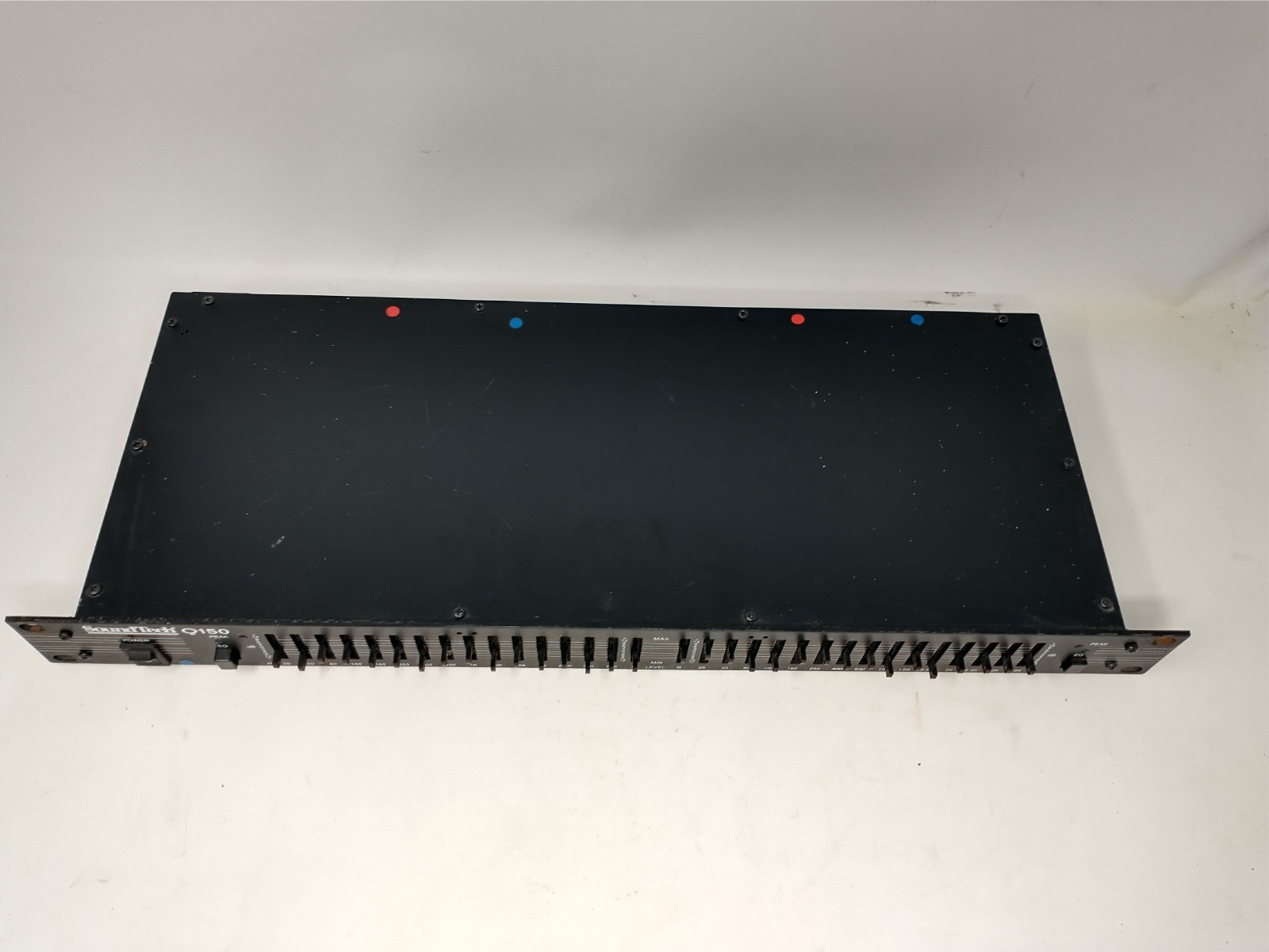 SoundTech Q150 Single Space 15 Band Stereo EQ Equalizer Rack Mountable Vintage