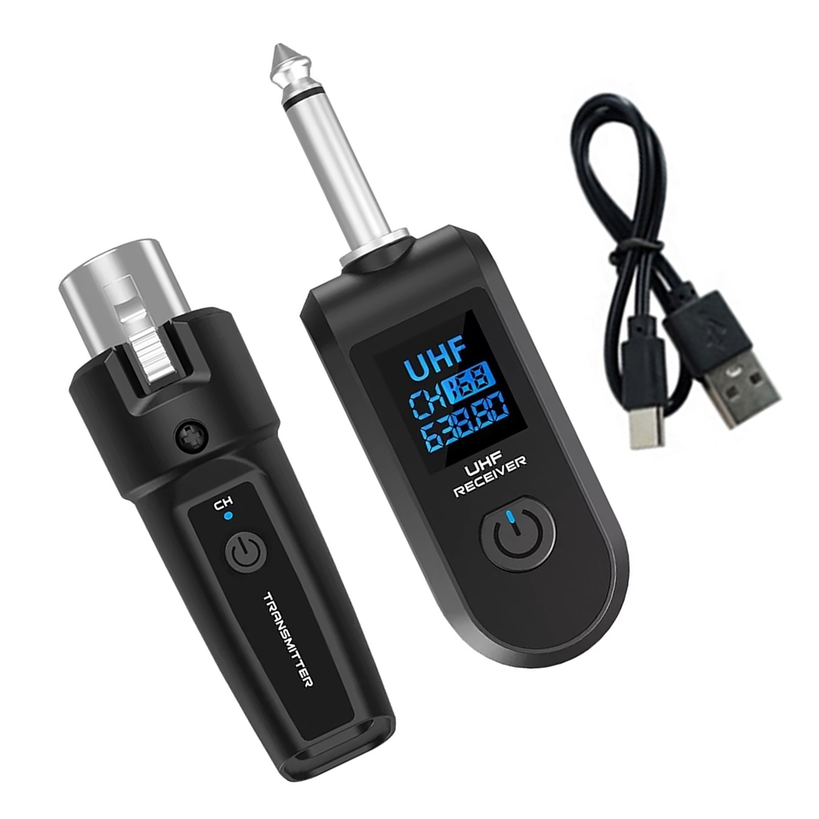 Wireless Audio Transmitter&Receiver XLR Adapter For Multiple Audio Devices