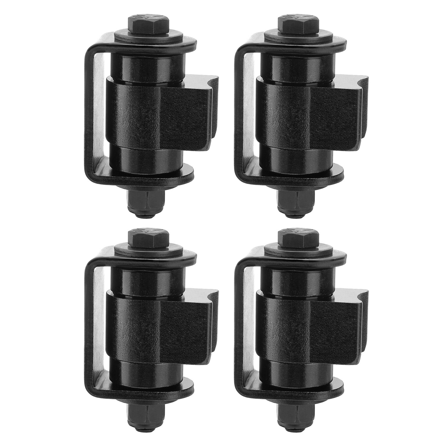 4 Weld On Hinges, Heavy Duty Gate Hinges with Two Sealed Bearings Up to 1100 lbs