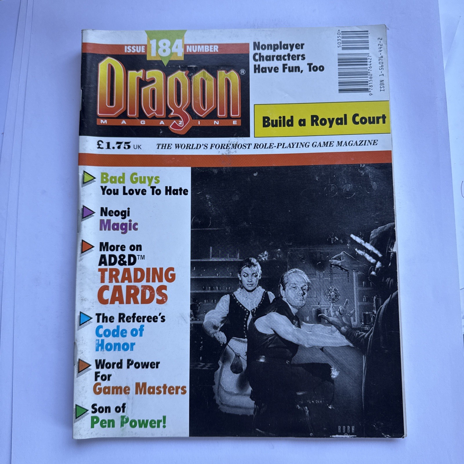 Dragon Magazine Issue 184 - Dungeons and Dragons M3090