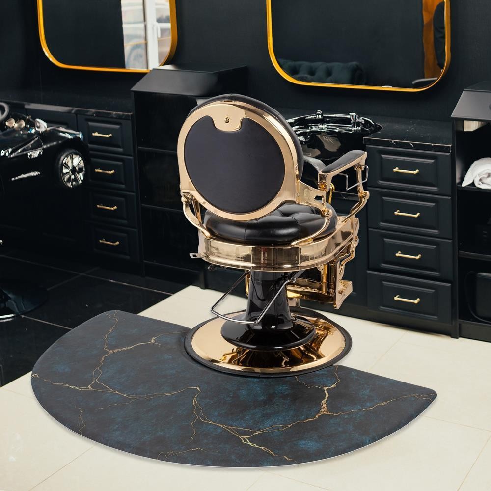 Anti-Fatigue Salon Mat for Hair Stylist 3'x5''x 5/8" Barber Shop Salon Floor Mat