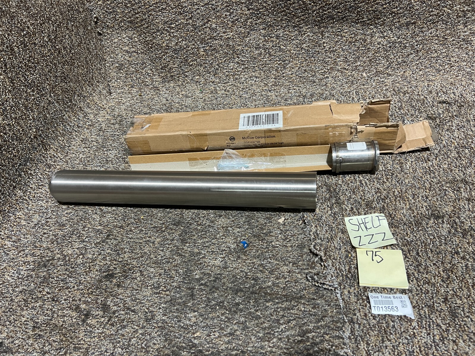 McCue  CSFPOST-3-24 FlexCore CartStop Flex Post 3" dia 24" High POP1032728