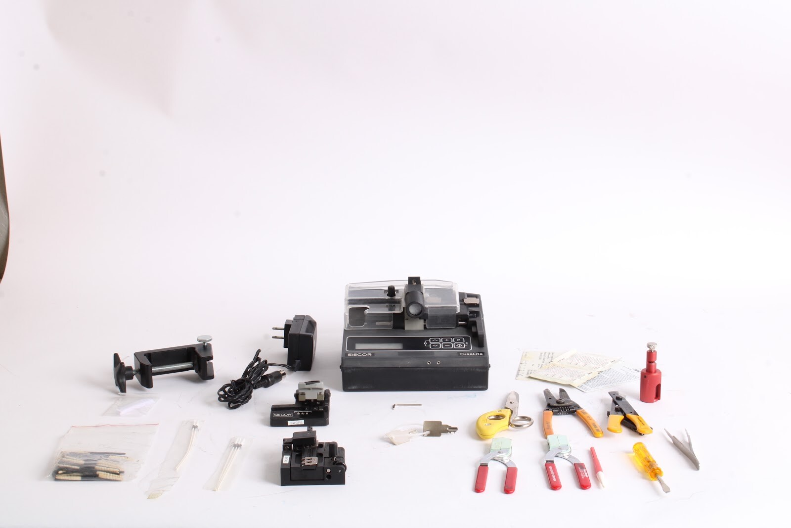 Siecor FuseLite Splicer Software V1.22 W/ Accessories - Fair Condition