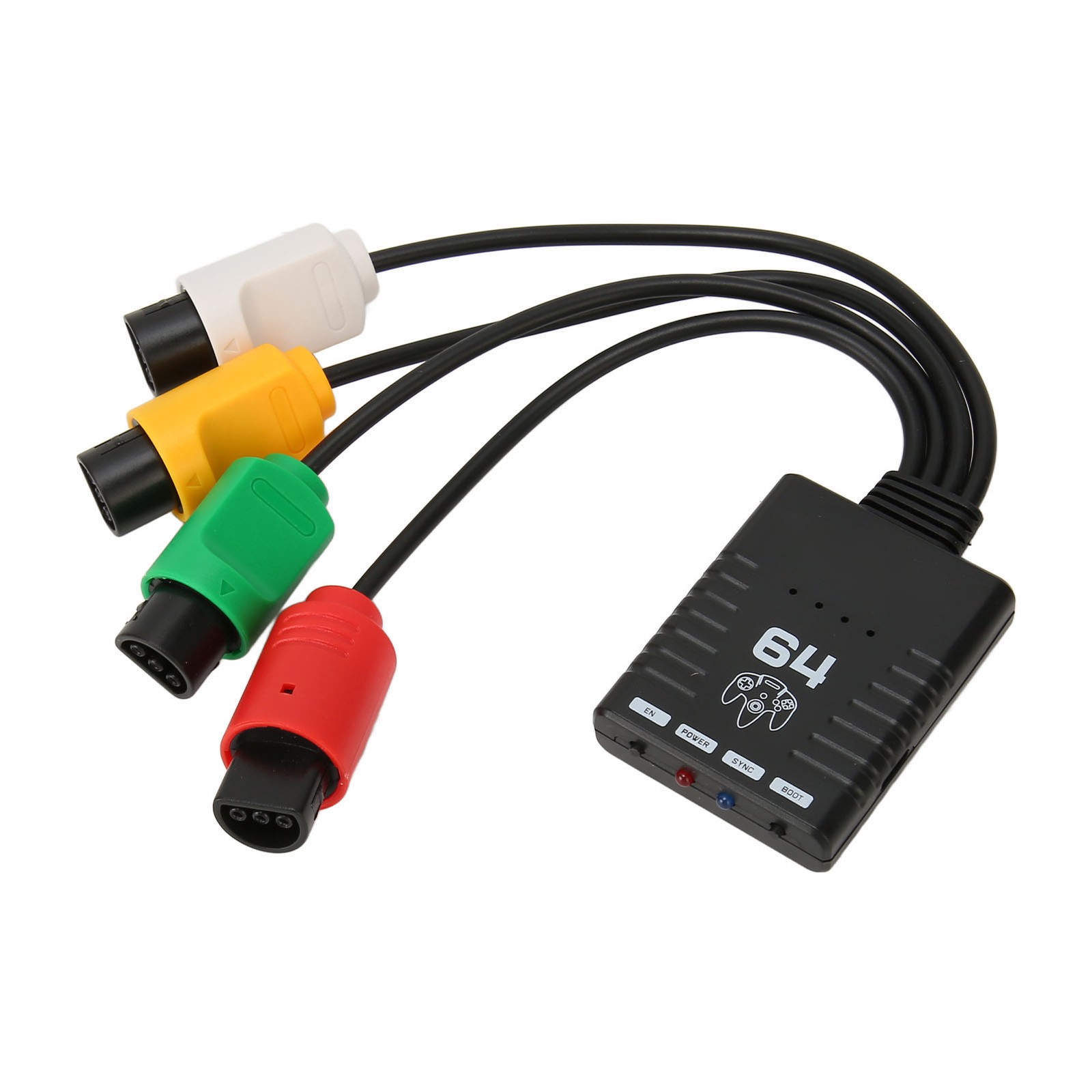 ｀Wireless Controller Adapter Support 4 Player BT Controller Converter For N64
