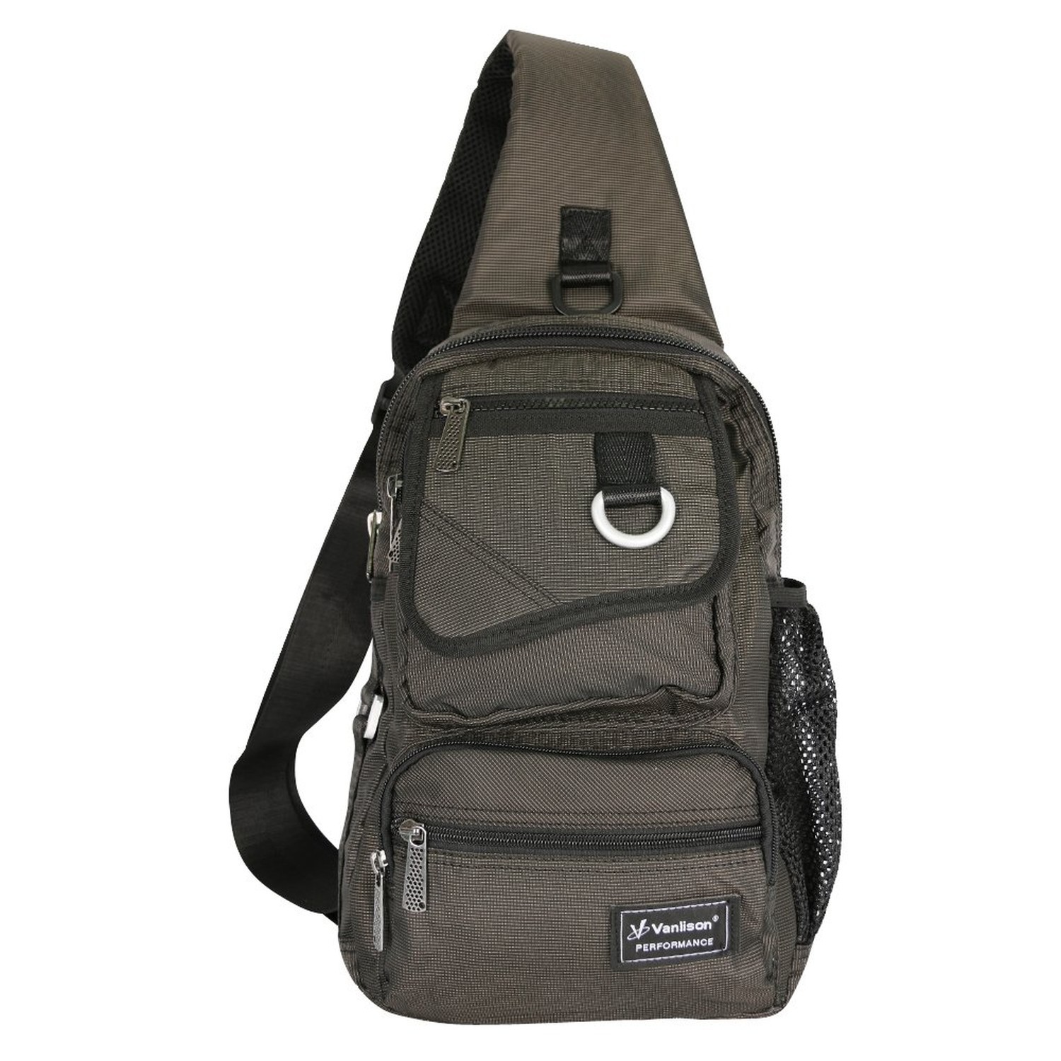 Sling Bag Chest Shoulder Backpack Crossbody Multipurpose Daypack For Men Wome...