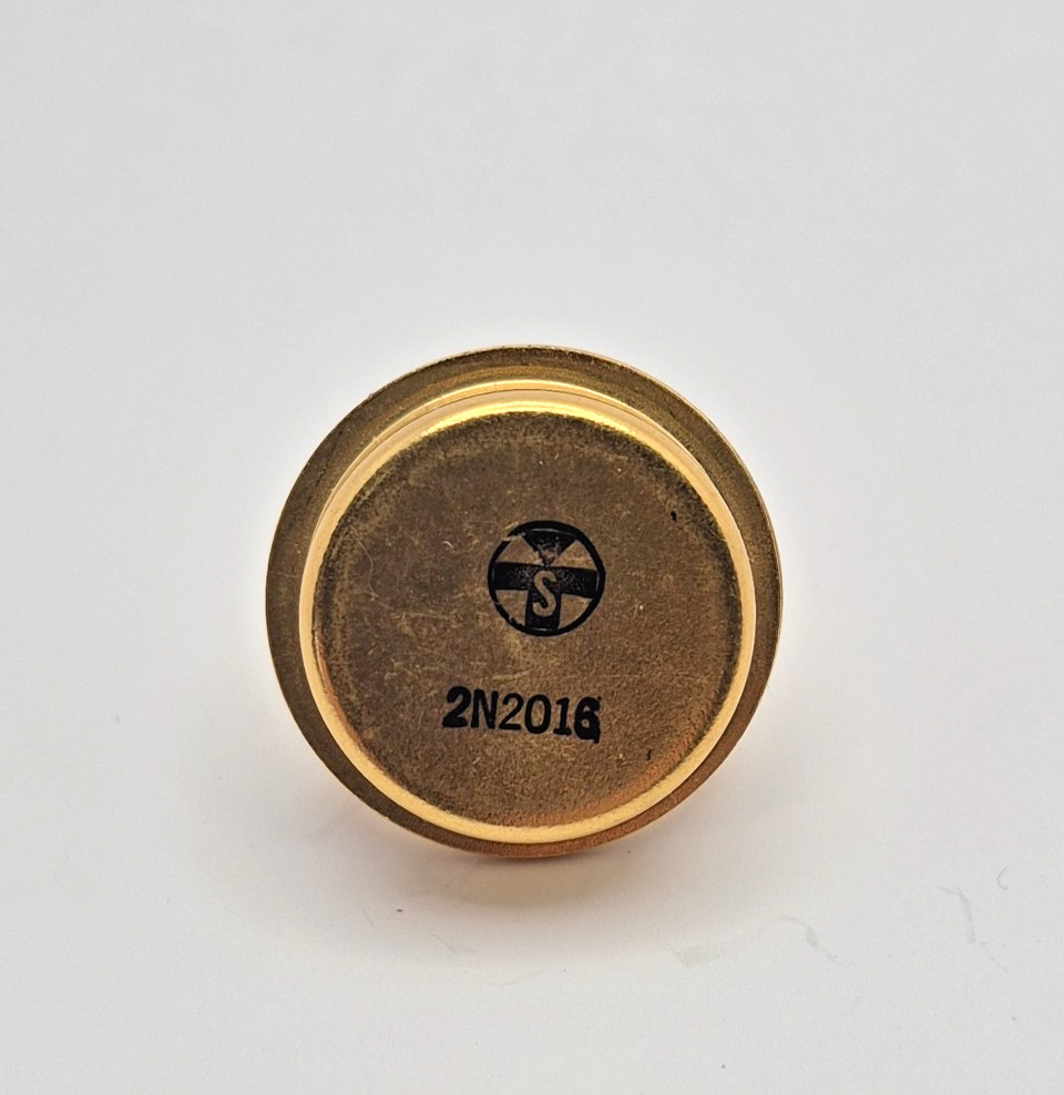ORIGINAL GOLD PLATED STI 2N2156 Transistor Large NOS GOLD RECOVERY SHIPS FREE!