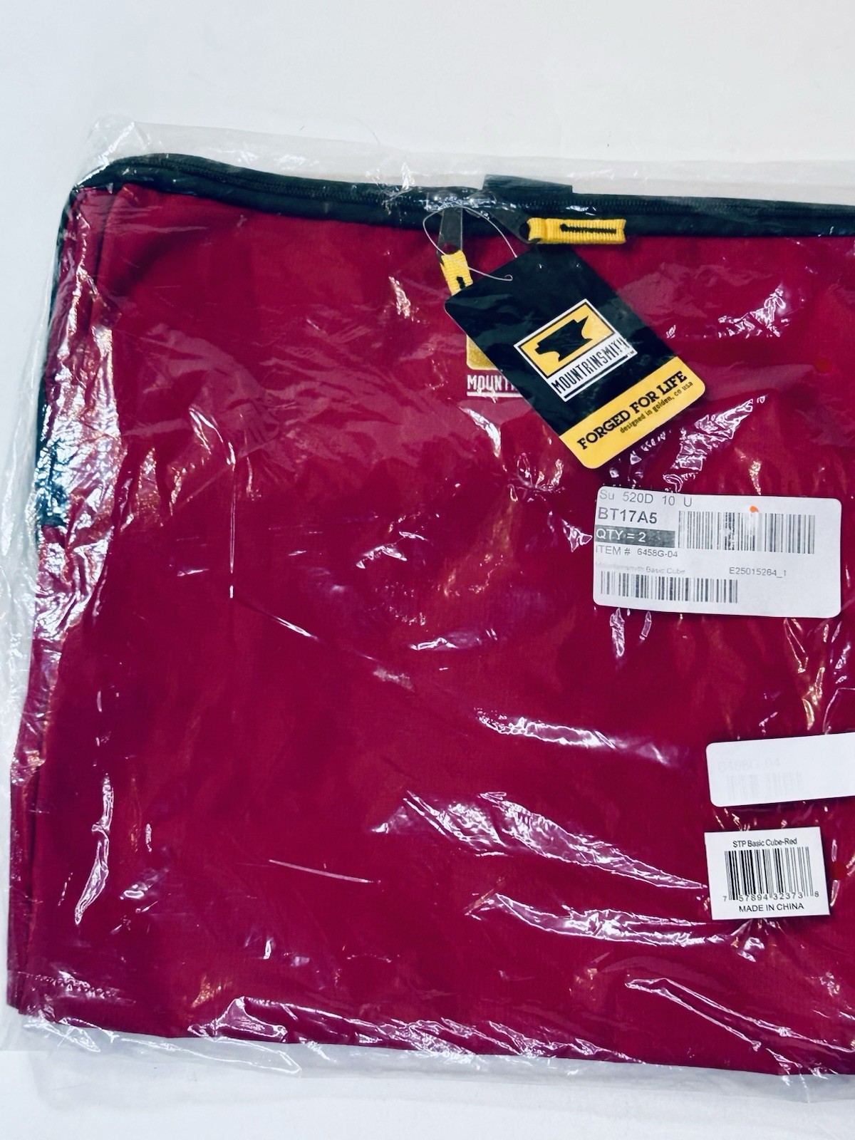 NEW Mountainsmith Modular Hauler Basic Cube Red Bag Tote 14 x 14 x 6.5