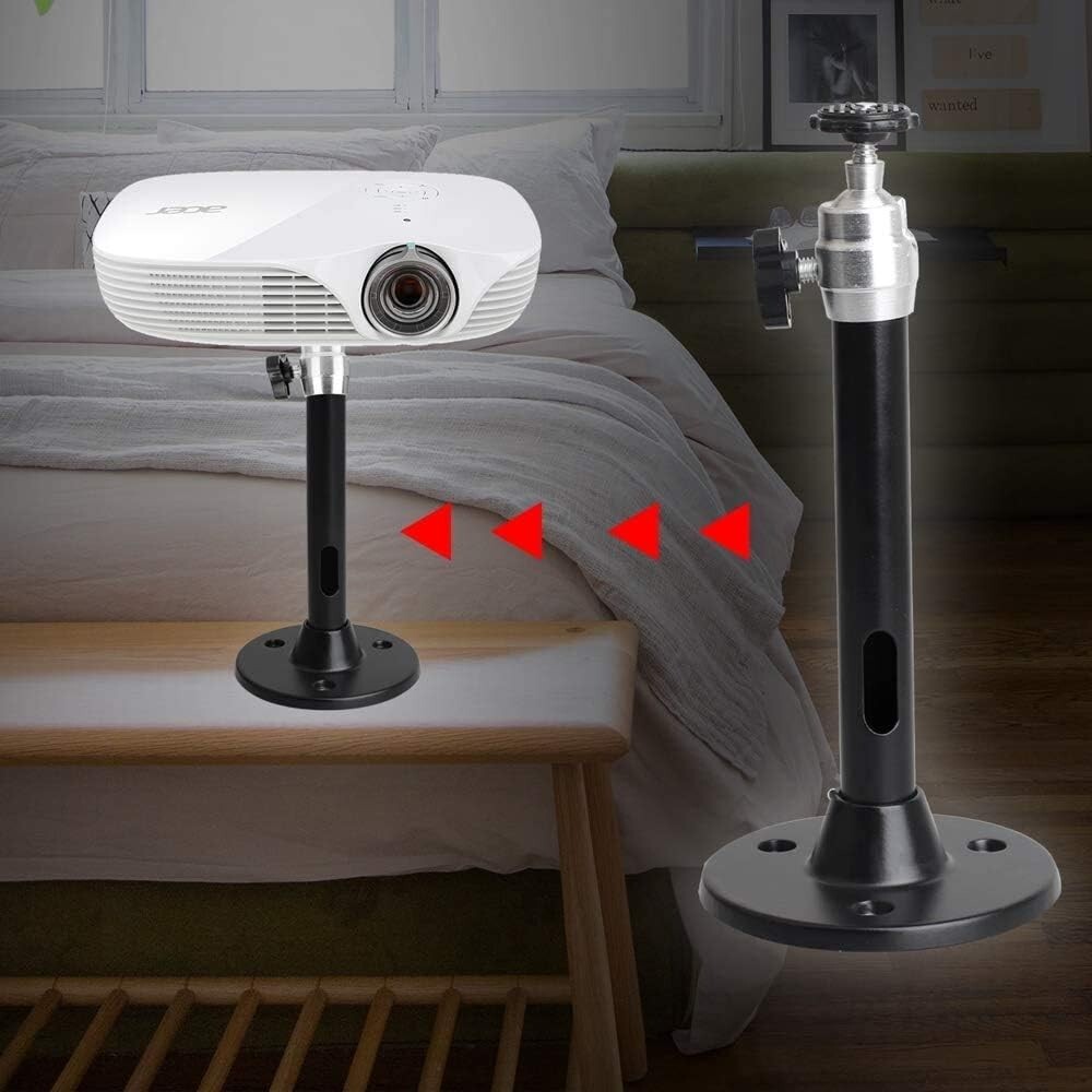 360?? Rotatable Universal Wall Ceiling Mount Stand for Mini Projector DVR Camera