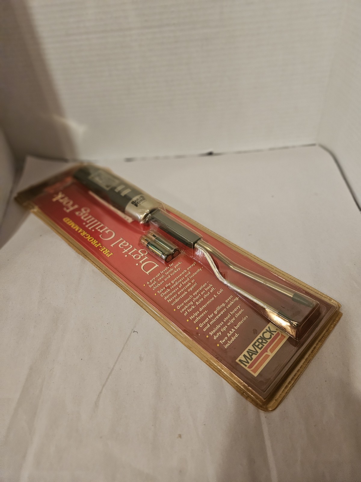 Grilling Fork Digital -- New old Stock -- Maverick Pre-Programmed