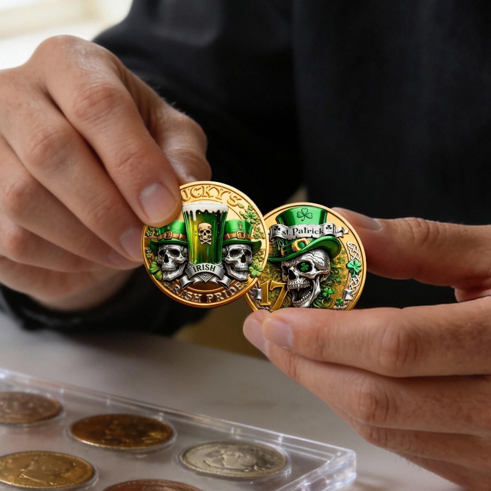 Saint Patrick's Day IRISH PRIDE MARCH 17 Commemorative Coin