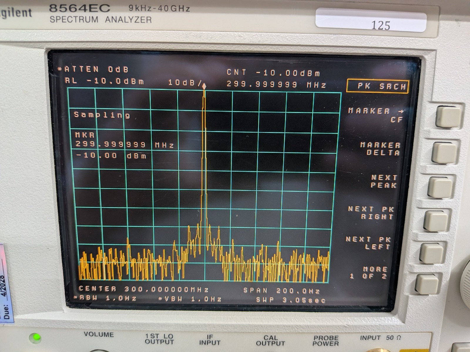🔥 Agilent 8564EC Spectrum Analyzer 9kHz-40GHz ~ Calibrated!