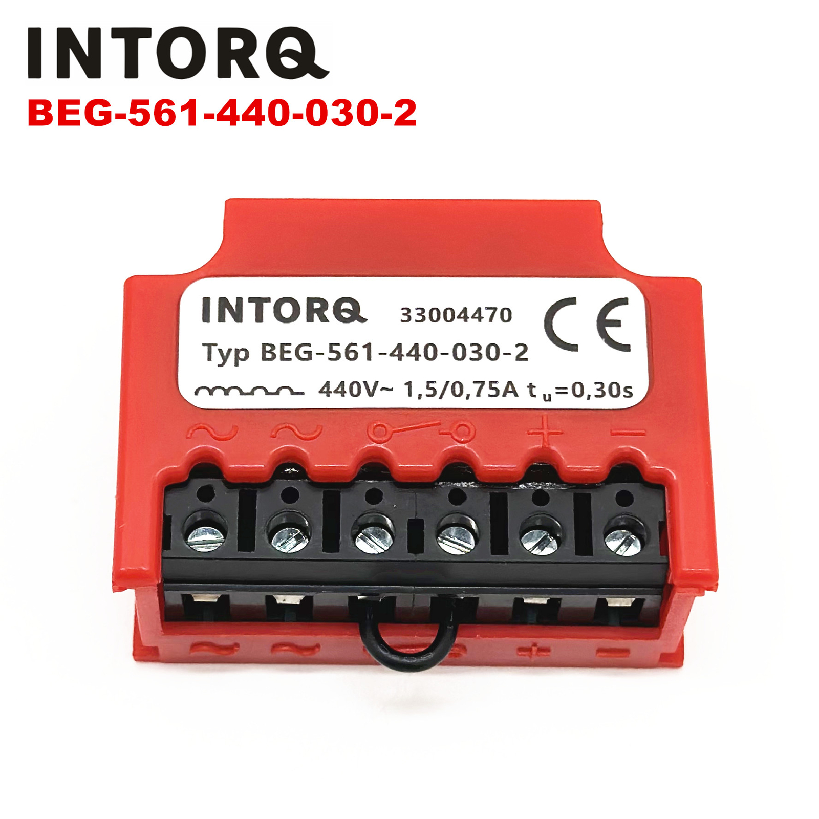 INTORQ BEG-561-440-030-2 Overexcitation rectifier 33004470 1,5/0,75A 440V t=0,3s
