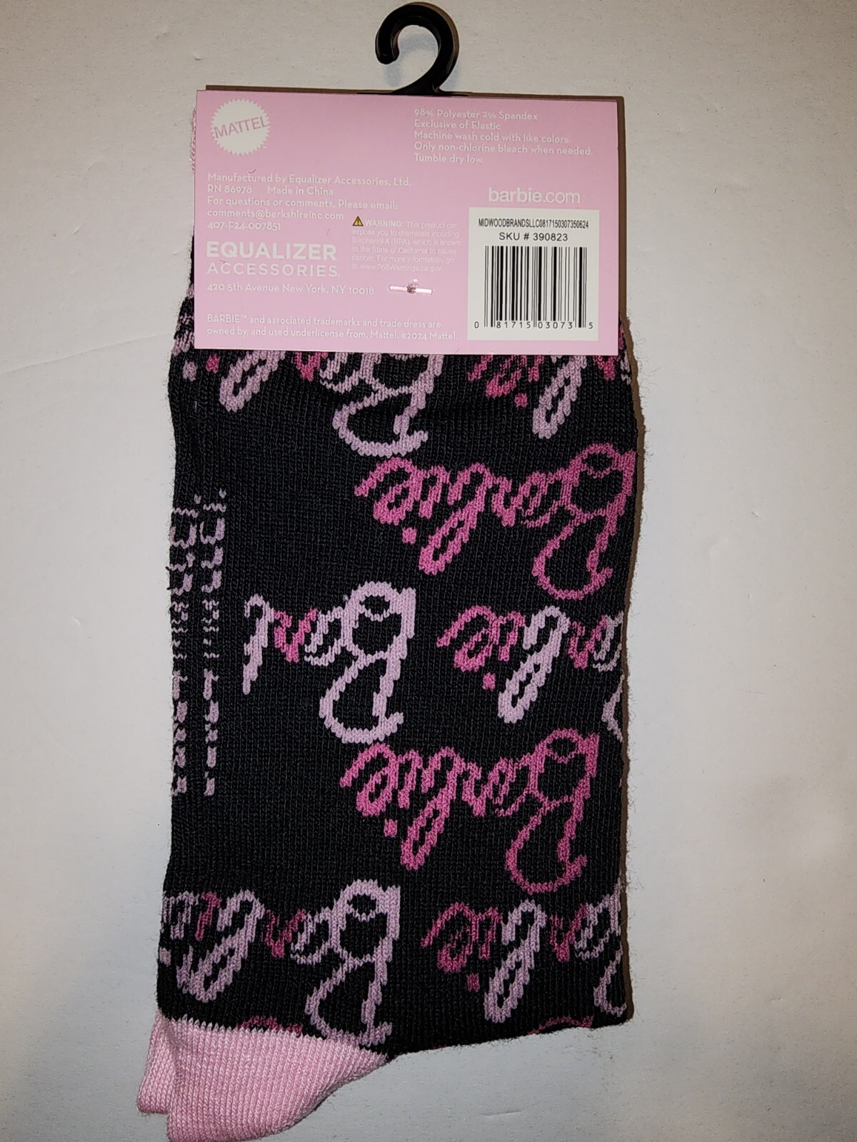 New Barbie Socks