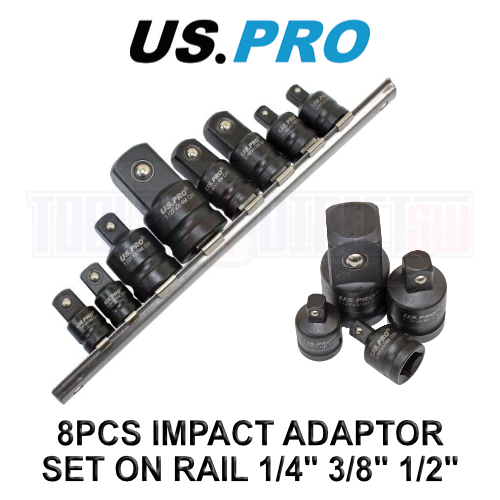 US PRO Impact Socket Adaptor Set 1/4" 3/8" 1/2" 3/4" Drive step up/down reducer