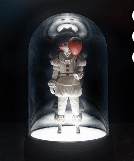 IT Pennywise Bell Jar Light 8" Tall Officially Licensed Gift From Paladone