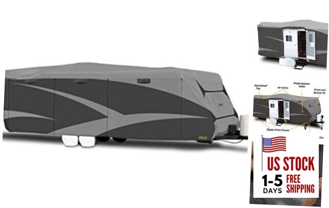 52241 Designer Series SFS Aqua Shed Travel Trailer RV Cover - 20'1" - 22',