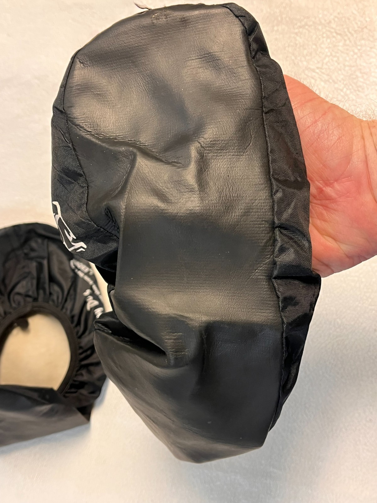 Ebonite Dry Dog Black Shoe Covers Size Large