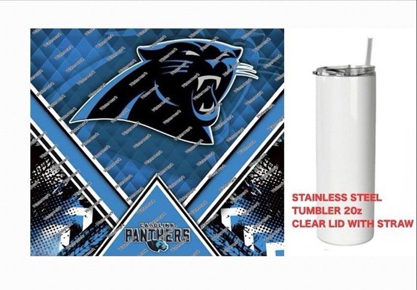 PANTHERS  -  Tumbler 20 oz Stainless Steel