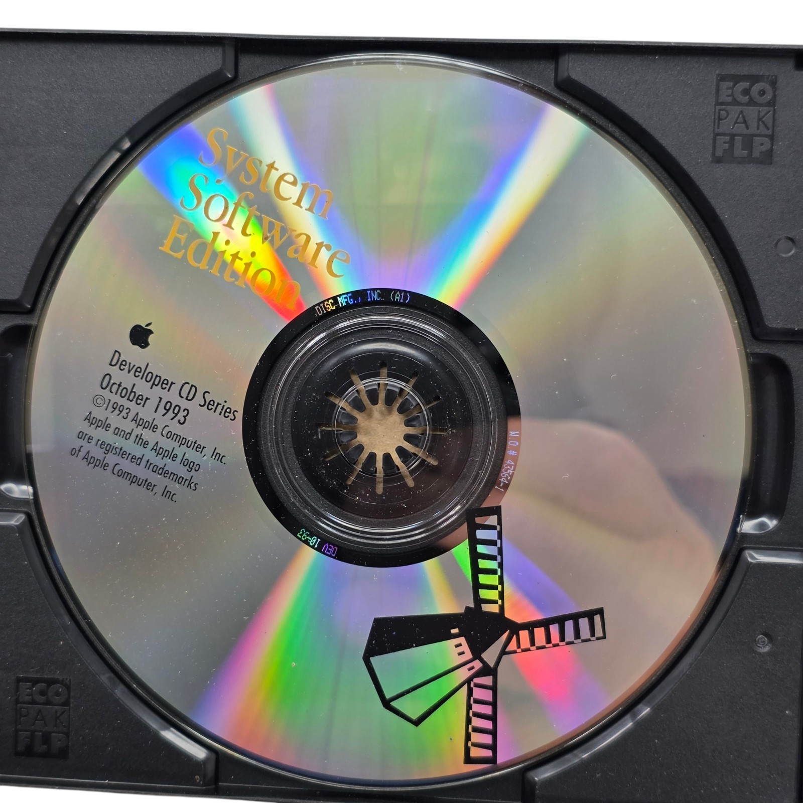 1993 Apple Developer CD “System Software Edition” Oct Vintage Mac Scratch-Free