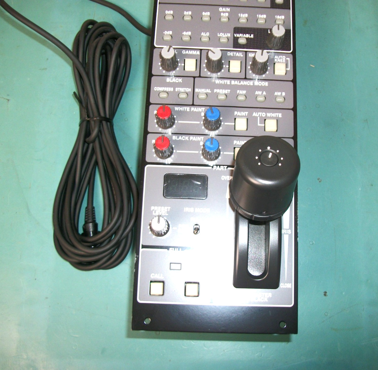 JVC RM-LP25 Remote Control Panel. Professional Grade. Clean Unit.