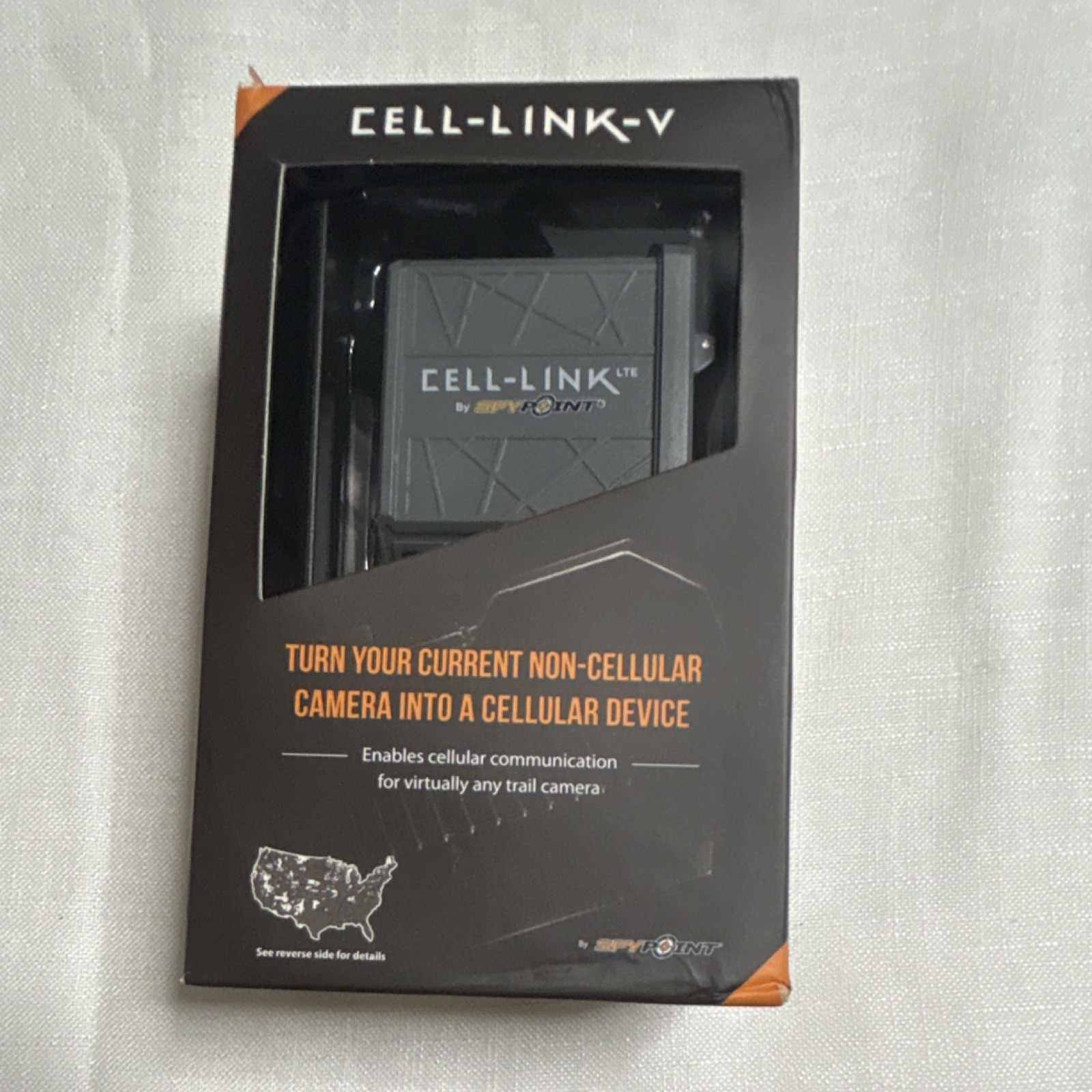 SPYPOINT CELL-LINK-V Universal Cellular Adapter LTE Wireless SD Card Black