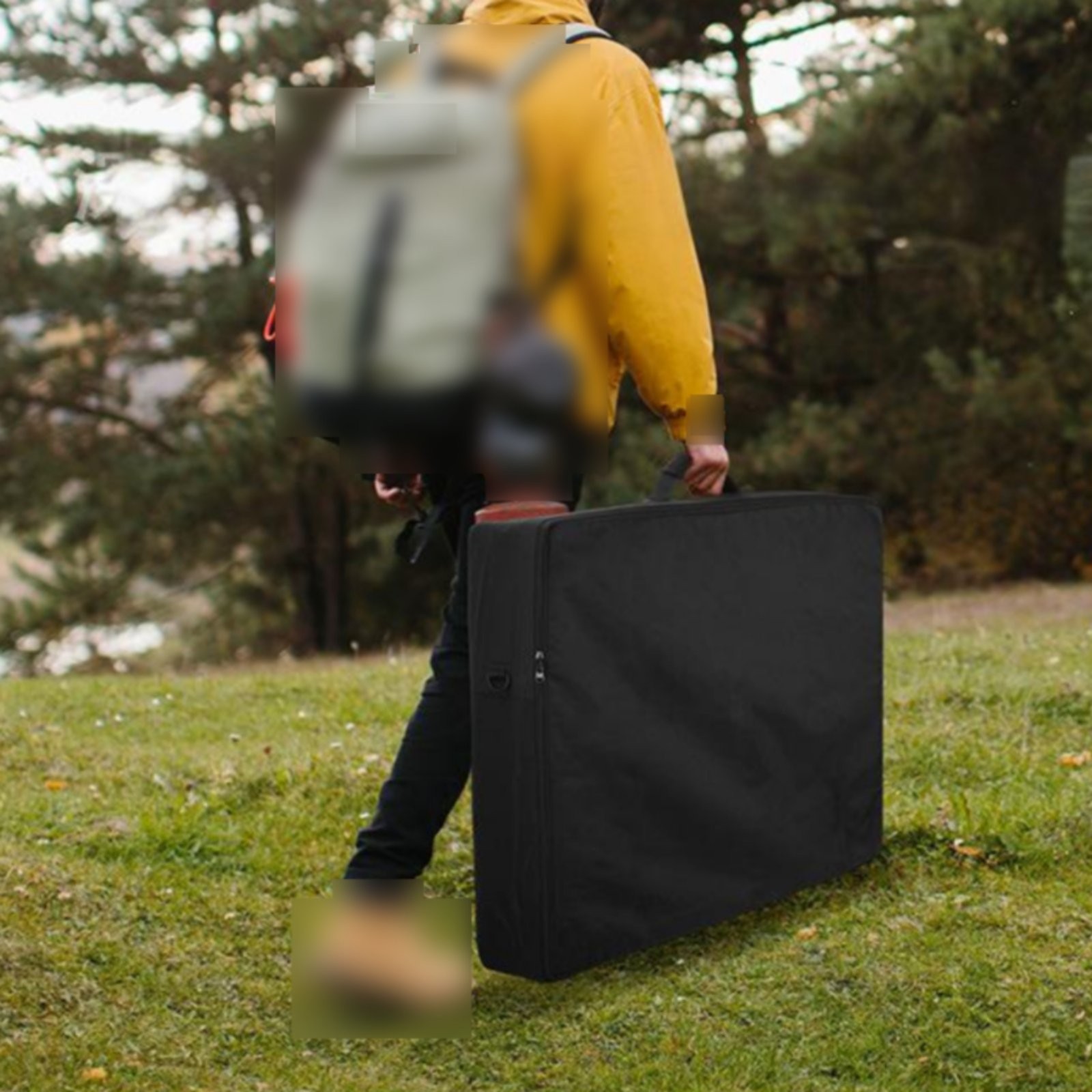 Folding Chair Carry Bag Wear-Resistant Outdoor Furniture Storage Bag for Travel