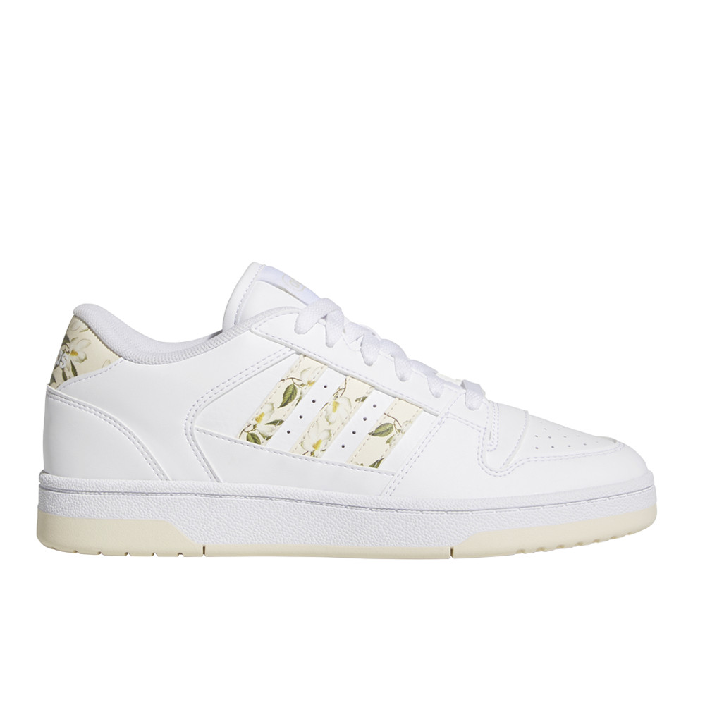 adidas Break Start Low Lace Up  Womens White Sneakers Casual Shoes JR1477