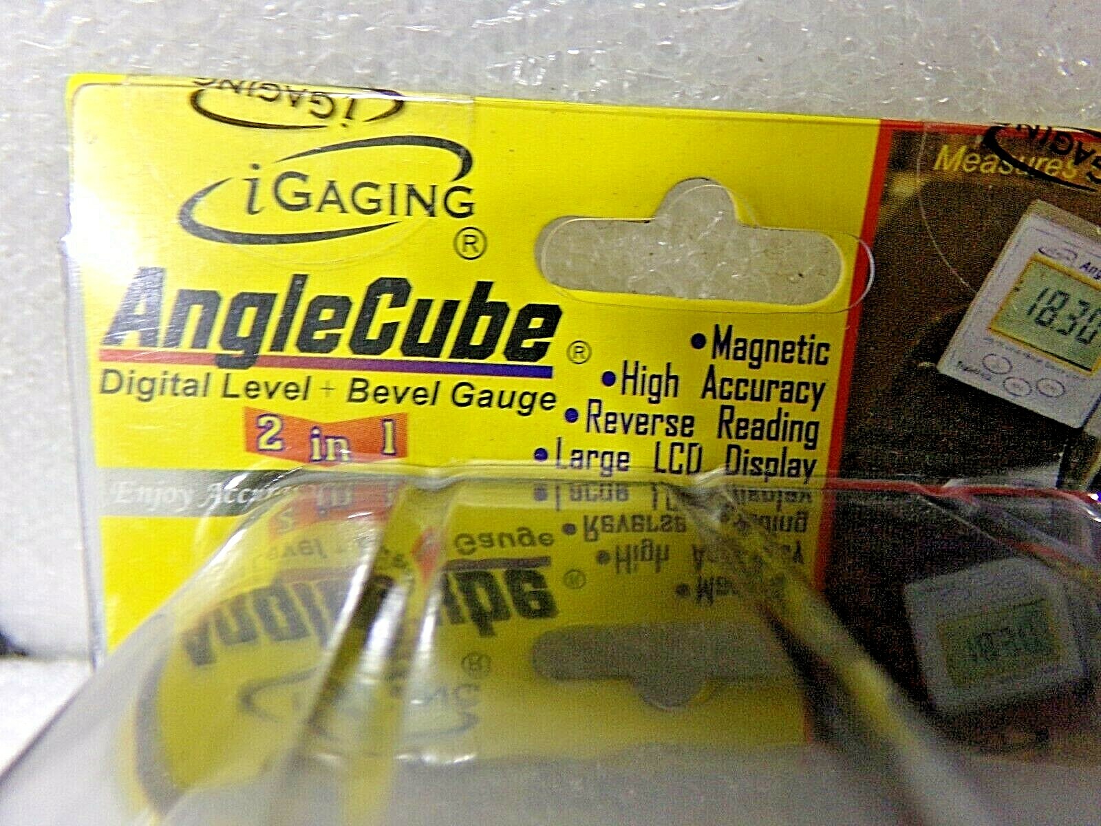 Angle Cube Digital Guage Angle & Level Sensor Bevel Electronic iGaging Anglecube