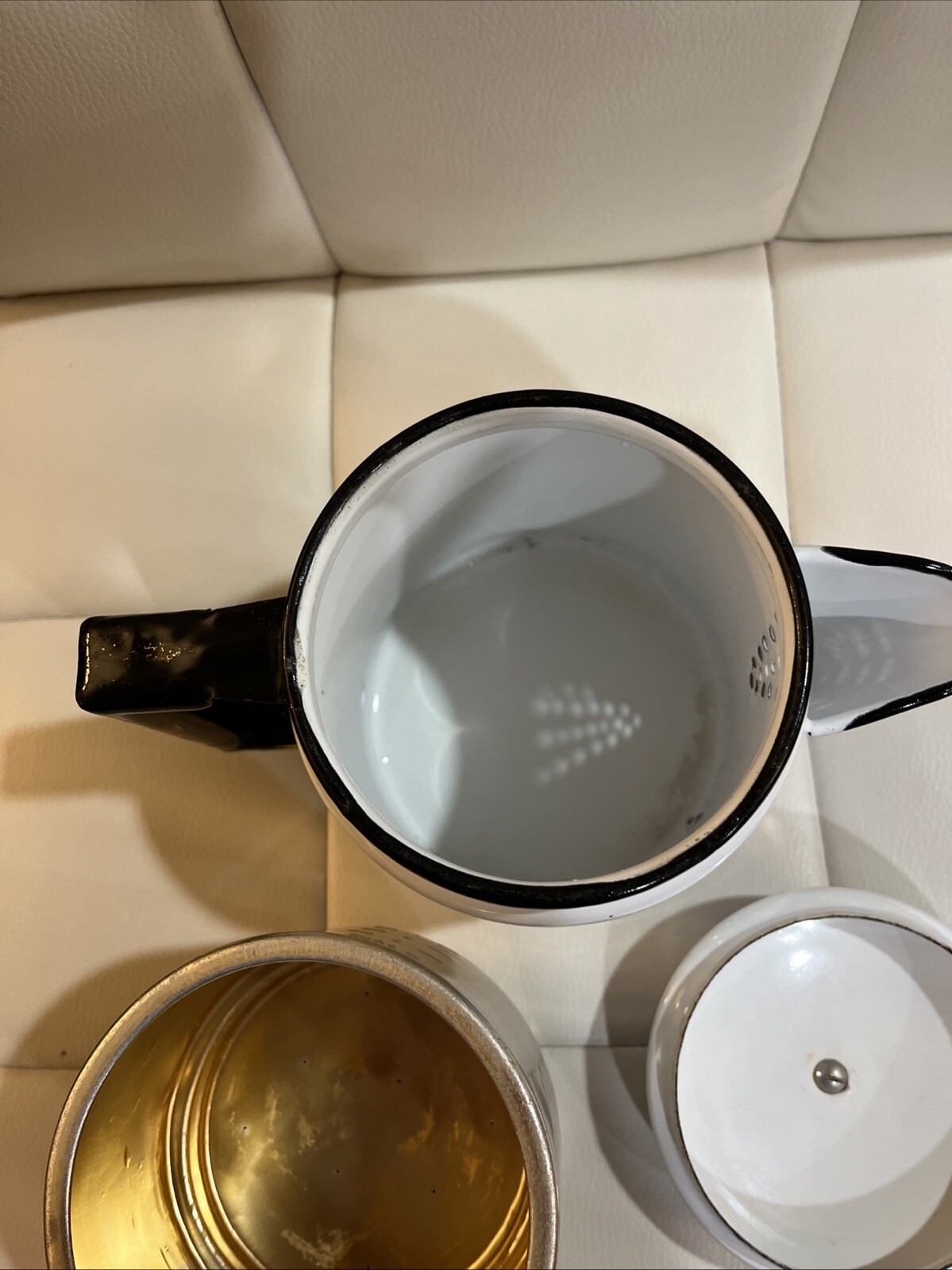 Vtg. Georges Briard Coffee Pot Percolator