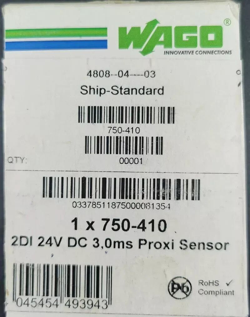 750-410 PLC Module 750-410 NEW IN BOX WAGO Free Shipping