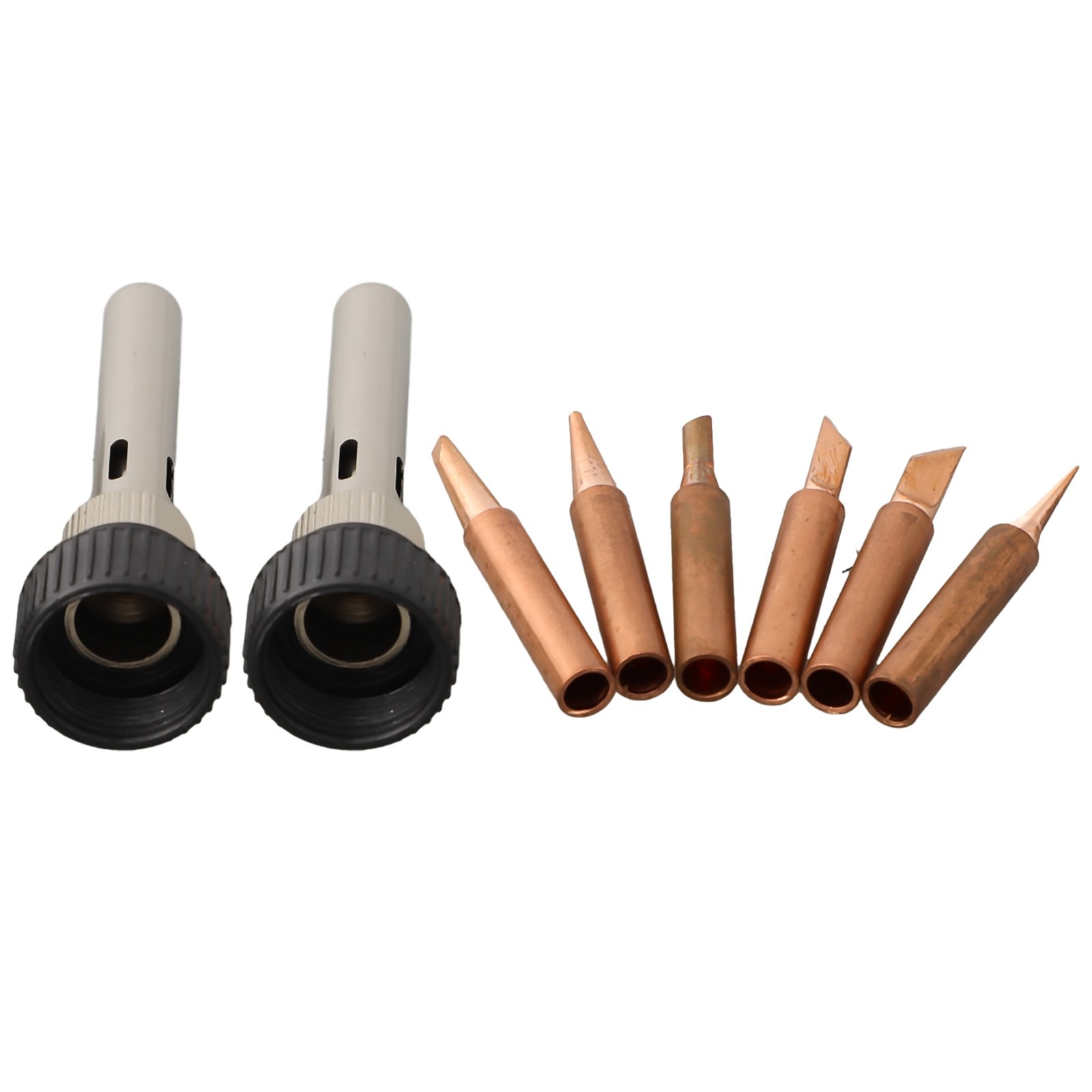 Soldering Tips Kit Suitable For 936 937 938 969 With Handle Adapter Set