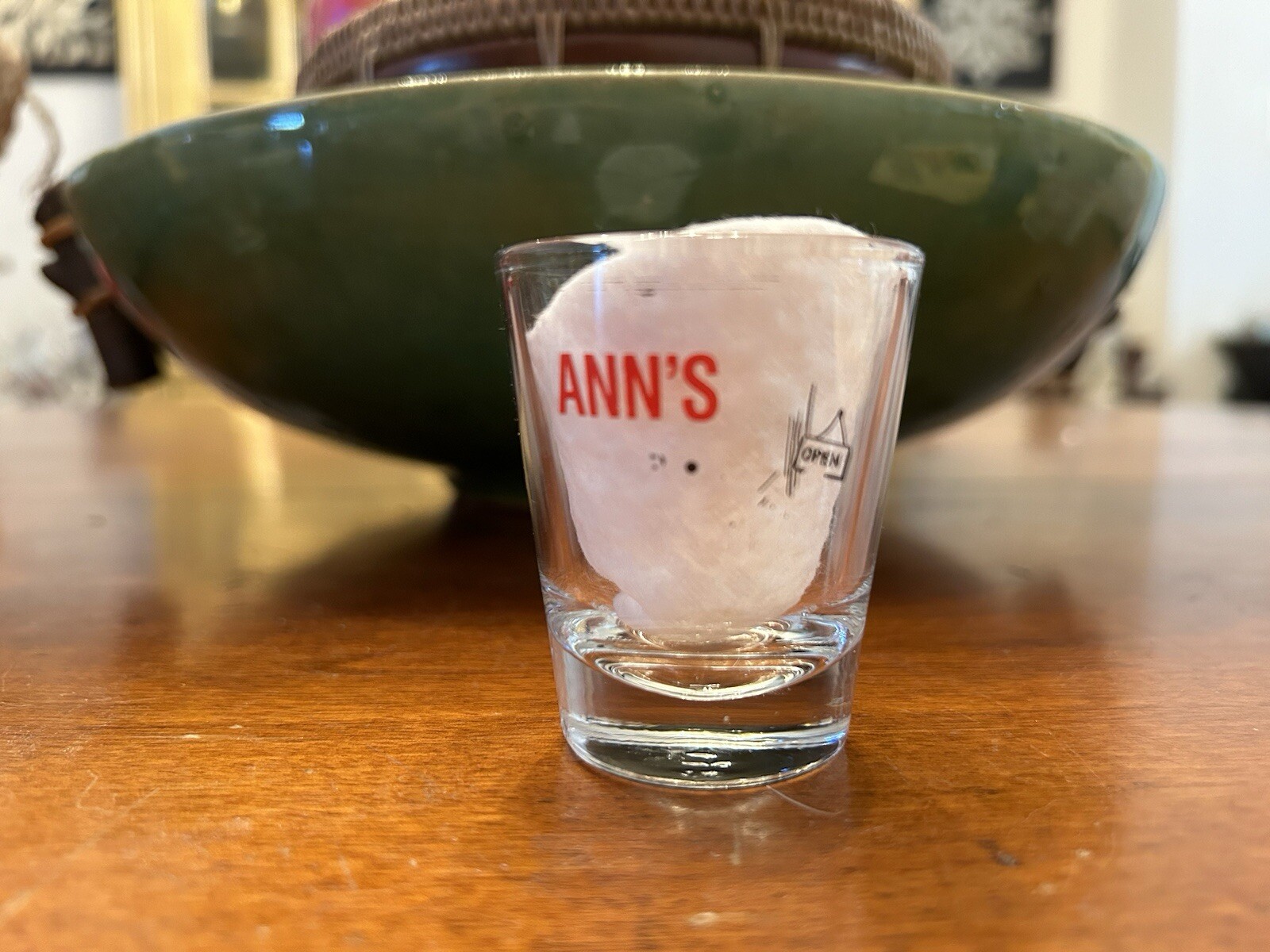 ANNS OPEN ~ Shot Glass ~ 2.25” ~ VGC ~
