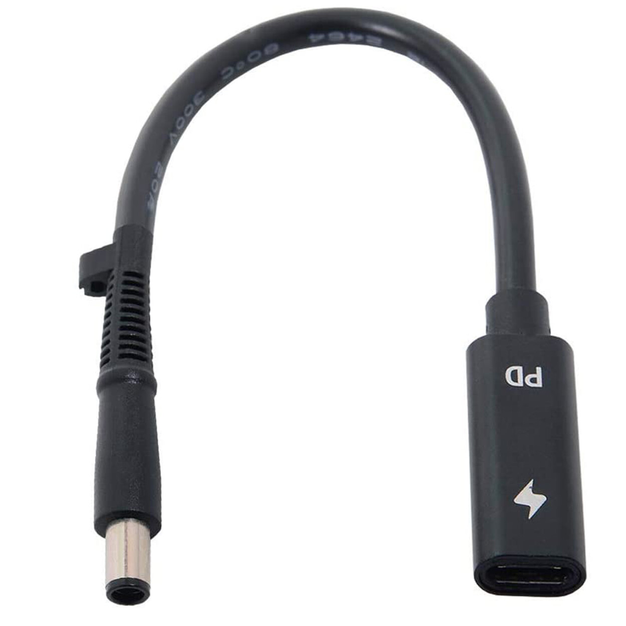 USB-C Type C Female Input to DC 7.4mm x 5.0mm Power PD Charge Cable for Laptop
