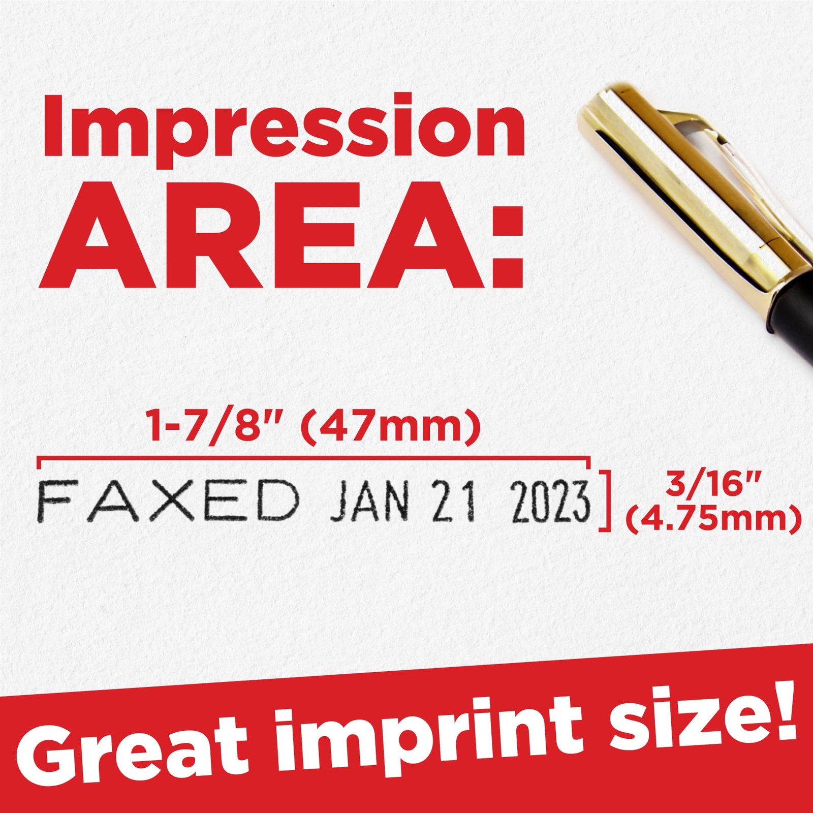 12Phrase Dater Date And Phrase SelfInking Stamp Black Ink Office Tool