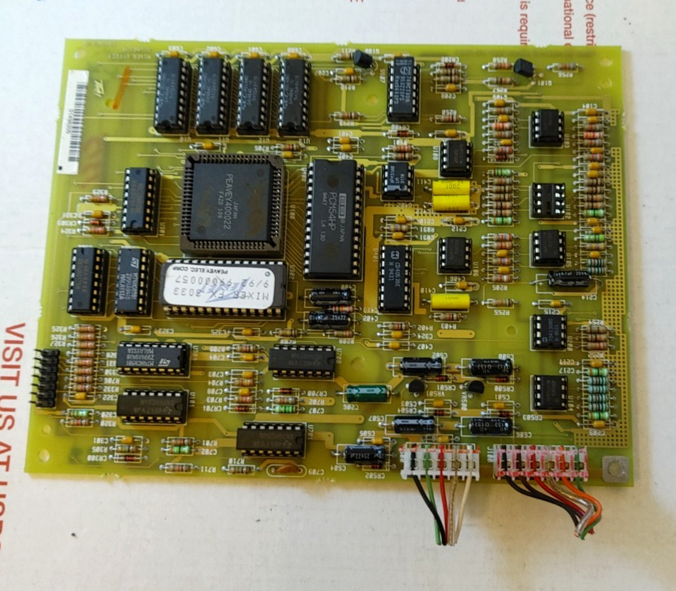 Peavey XD 1200D Unity Power Mixer Circuit Board 98871120 Replacement Part 1990