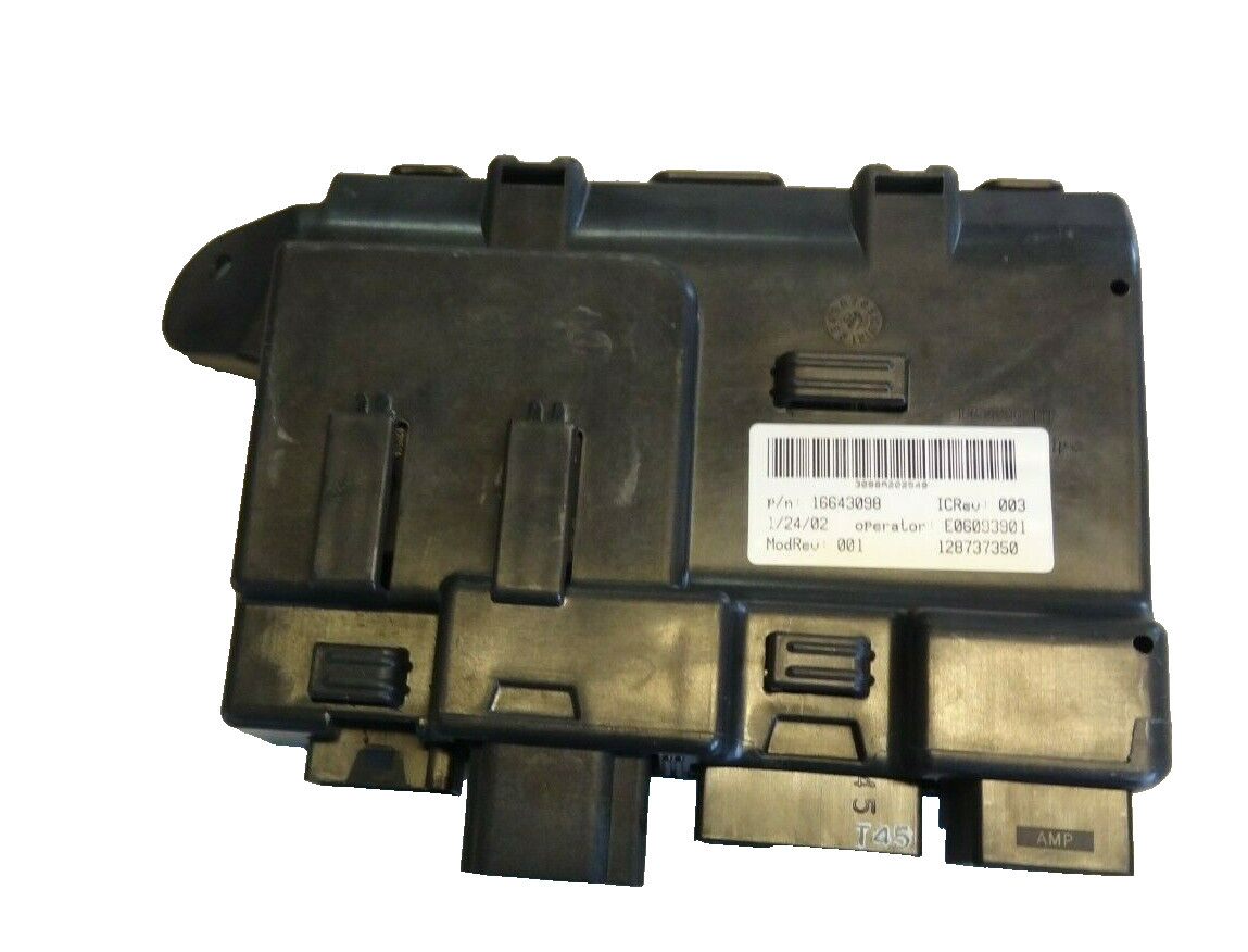 02 2002  Ford Windstar PASSENGER SLIDING DOOR MODULE  OEM 16643098 FREE SHIPPING