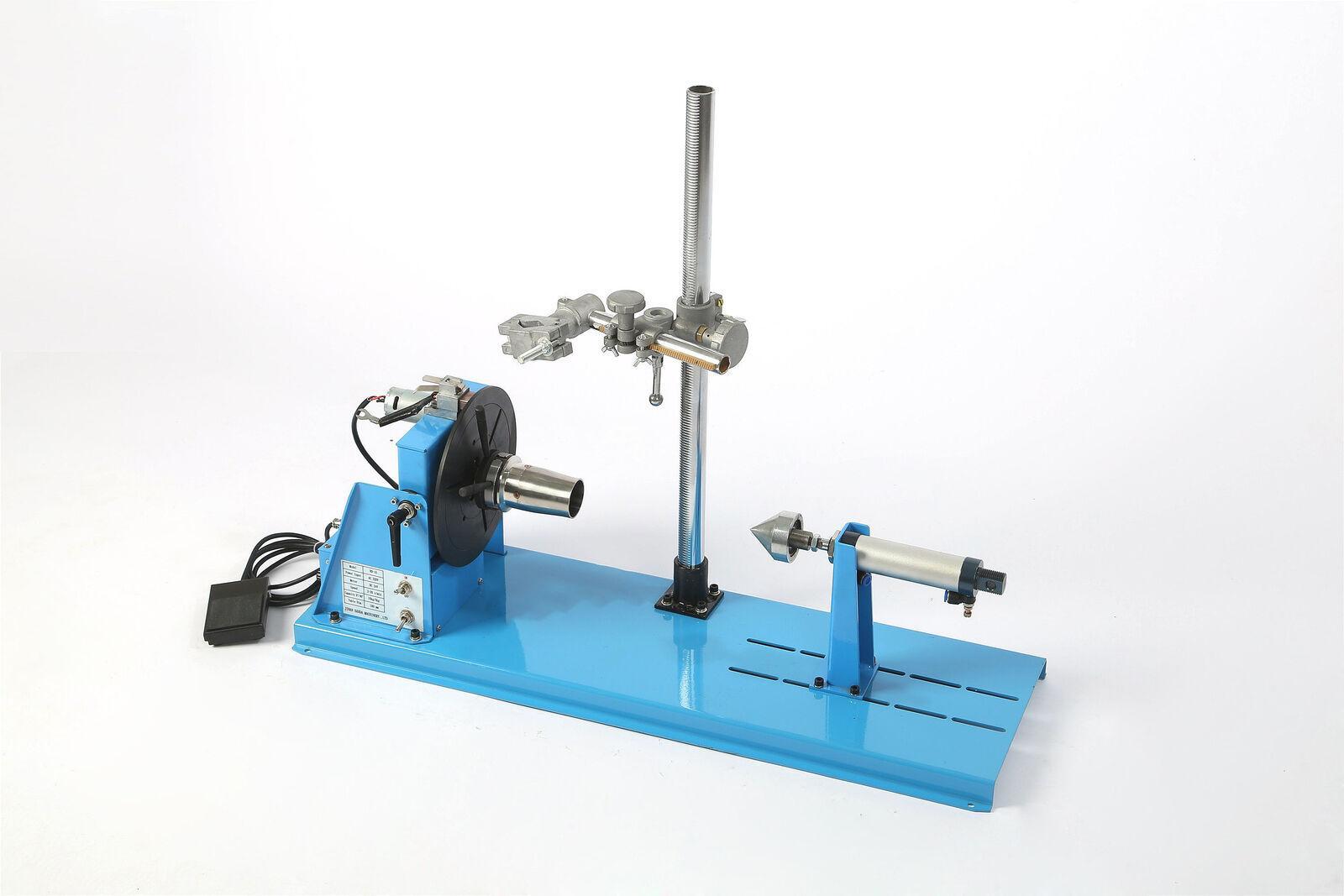 Small Welding Positioner Combined Automatic Turntable + 65mm Chuck 10kg