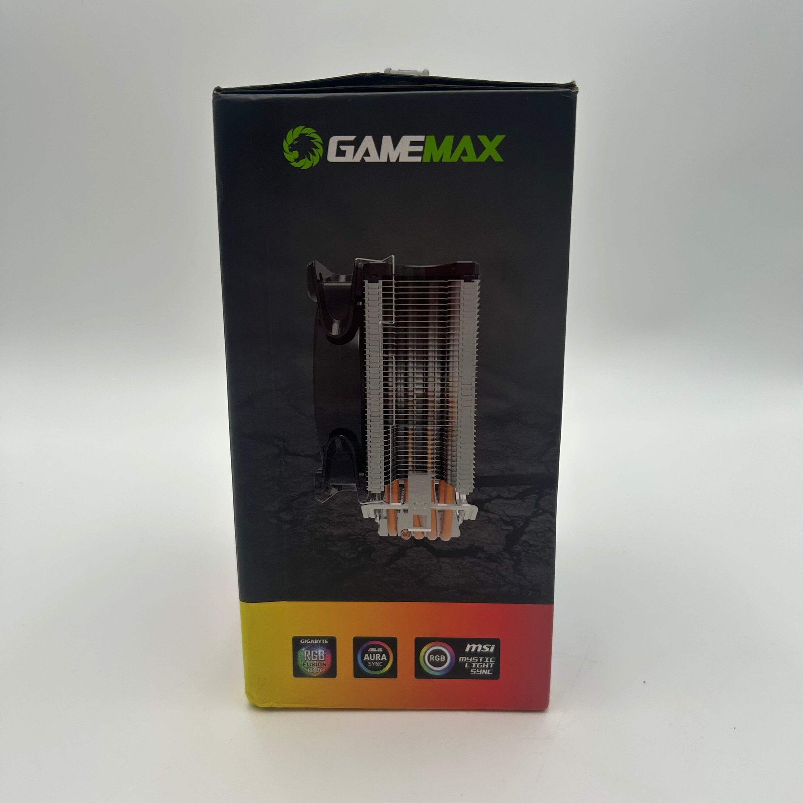 GameMax Gamma 500-Rainbow CPU Cooler Black Used w/ Box